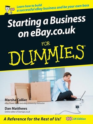 cover image of Starting a Business on eBay.co.uk For Dummies
